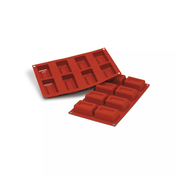Obrázek 3 produktu SIL FORMA SILIKON terakota - SAVARIN KVÁDR 72x45mm v.26mm 72ml 8ks