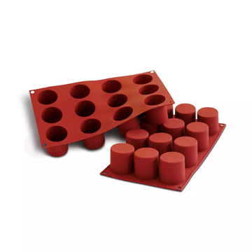 Obrázek 2 produktu SIL FORMA SILIKON terakota - MONOPORCE KOLEČKO Ø48mm v.50mm 83ml 12ks