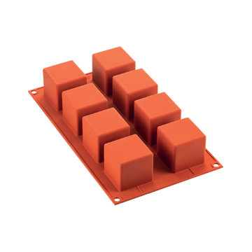 Obrázek 4 produktu SIL FORMA SILIKON terakota - KOSTKA 50x50mm v.50mm 125ml 8ks
