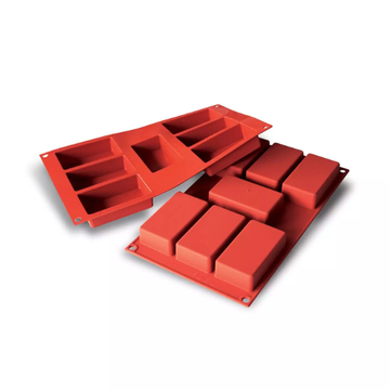 Obrázek 2 produktu SIL FORMA SILIKON terakota - KVÁDR 87x48mm v.24mm 97ml 7ks