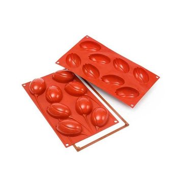 Obrázek 1 produktu SIL FORMA SILIKON terakota - TULIPÁN 76x50mm v.29mm 62ml 8ks