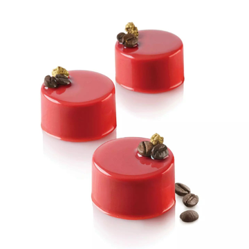 Obrázek 3 produktu SIL FORMA SILIKON terakota - MONOPORCE KOLEČKO Ø63mm v.40mm 123ml 8ks