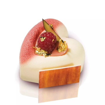 Obrázek 2 produktu SIL FORMA SILIKON terakota - SAVARIN SRDCE 69,5x72mm v.39mm 125ml 6ks