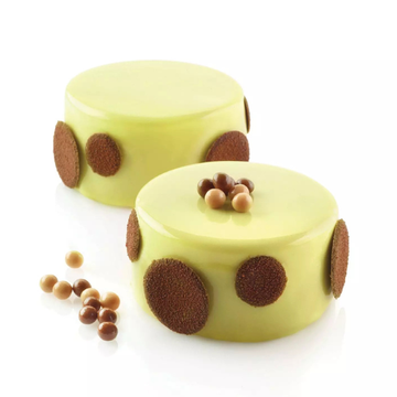 Obrázek 3 produktu SIL FORMA SILIKON terakota - MONOPORCE KOLEČKO Ø70mm v.35mm 133ml 6ks