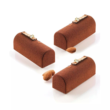 Obrázek 3 produktu SIL FORMA SILIKON terakota - BUCHE 84x32mm v.35mm 83ml 9ks