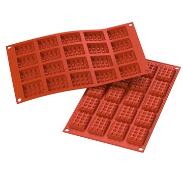 Obrázek 1 produktu SIL FORMA SILIKON terakota - WAFFLE 45x35mm v.10mm 12ml 20ks