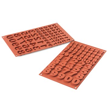 Obrázek 3 produktu SIL FORMA SILIKON terakota - ČÍSLA v.8mm 2ml 60ks