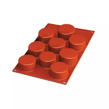 Obrázek 3 produktu SIL FORMA SILIKON terakota - MONOPORCE KOLEČKO Ø50mm v.27mm 55ml 11ks