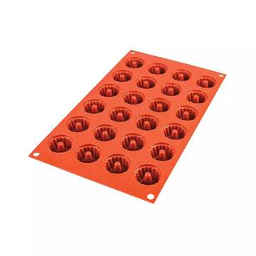 Obrázek 1 produktu SIL FORMA SILIKON terakota - BÁBOVKY Ø35mm v.20mm 10ml 24ks
