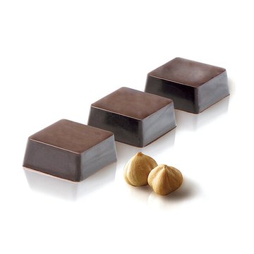 Obrázek 1 produktu SIL FORMA SILIKON terakota - HRANATÝ KOŠÍČEK 30x30 - 38x38mm v.15mm 18ml 24ks