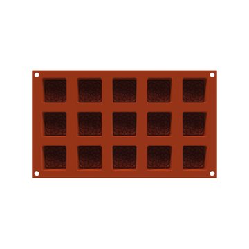 Obrázek 2 produktu SIL FORMA SILIKON terakota - MAURESQUE ČTVEREC 40x40mm v.1,6mm 20ml 15ks