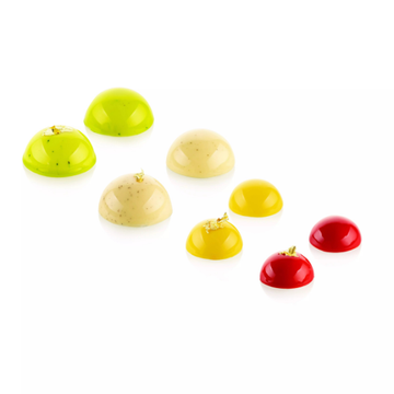 Obrázek 3 produktu SIL FORMA SILIKON terakota - POLOKOULE Ø45mm v.24mm 27ml 15ks