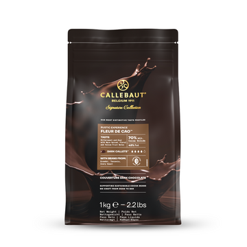 Obrázek 1 produktu C ČOKOLÁDA RUSTIC FLEUR DE CAO HOŘKÁ 6x1kg