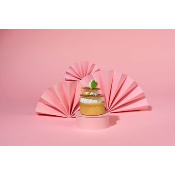 Obrázek 1 produktu PIDY TRENDY TARTALETKA MINI KOLEČKO CITRON pr.4 cm 96 ks