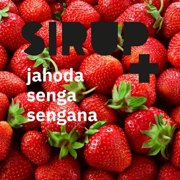 Obrázek 1 produktu ALMECO SIRUP+ JAHODA SENGA SENGANA 0,7 l