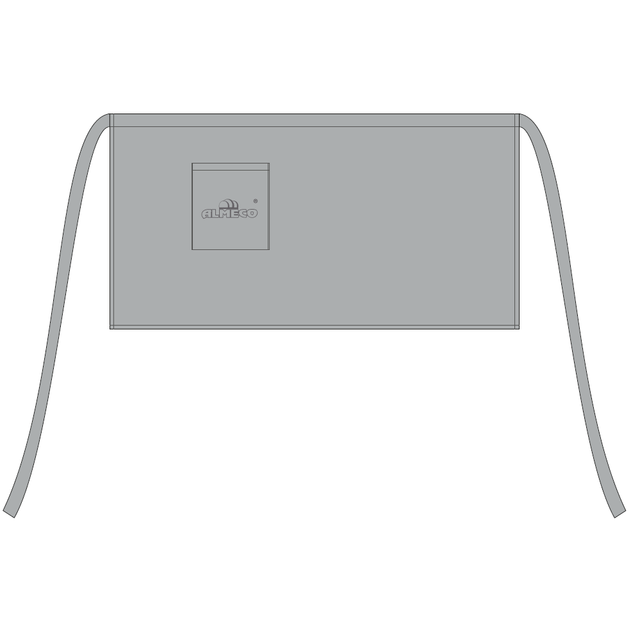 Obrázek produktu ALMECO ZÁSTĚRA krátká šedá s logem