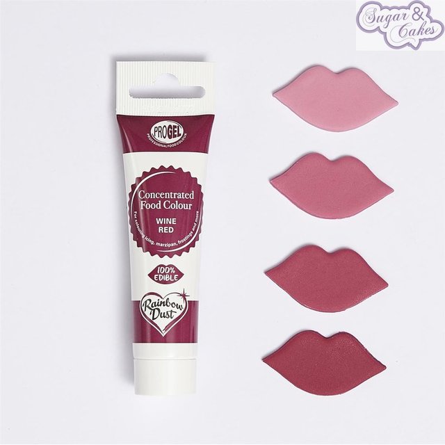 Obrázek produktu PROGEL BARVA GELOVÁ červená vínová (wine red-dříve Burgundy) 25g