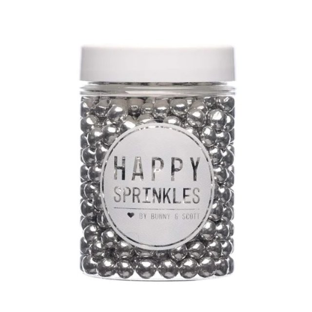 Obrázek produktu HS Dekorace čokoládové CHOCO SILVER S (kuličky stříbrné) 80g