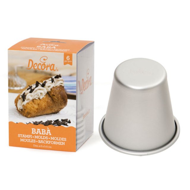 Obrázek produktu DECO FORMA NA PEČENÍ - BABA pr.6cm, v.6cm 6ks