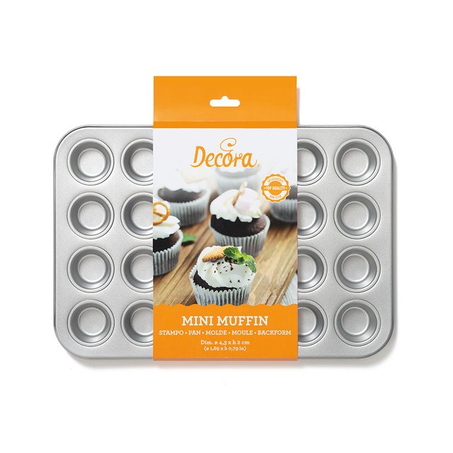 Obrázek produktu DECO FORMA NA PEČENÍ - MUFFINY na 24ks muffin pr.4,3cm v.3cm
