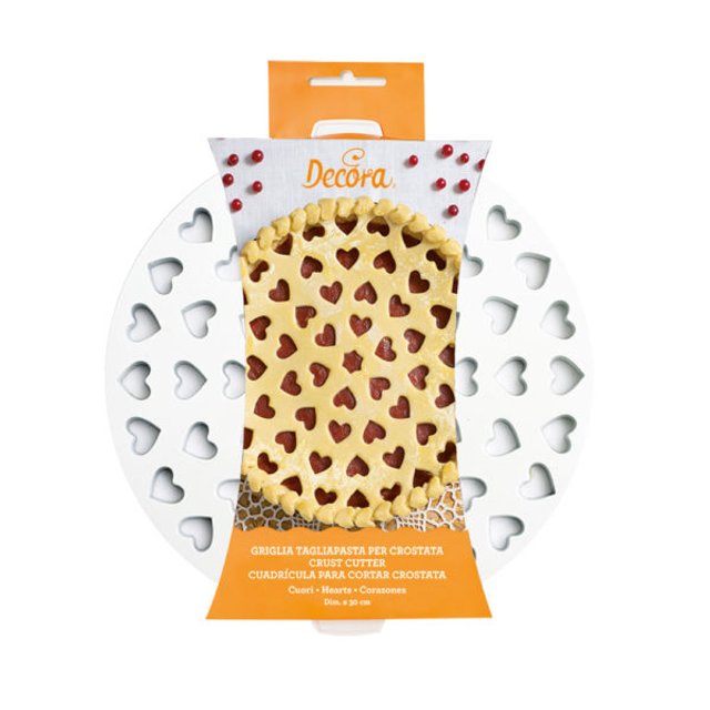 Obrázek produktu DECO VYKRAJOVAČ na koláč SRDCE 30cm