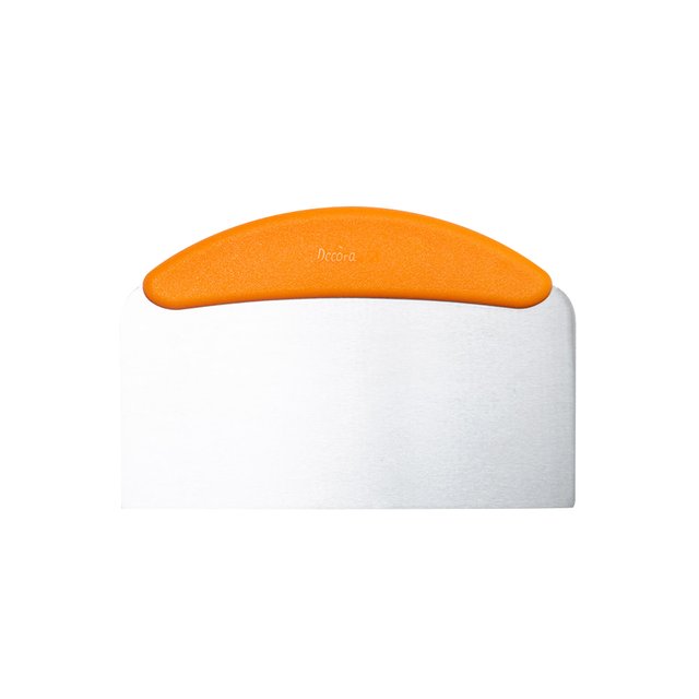 Obrázek produktu DECO KARTA nerez hladká 22,5cm oranžová rukojeť