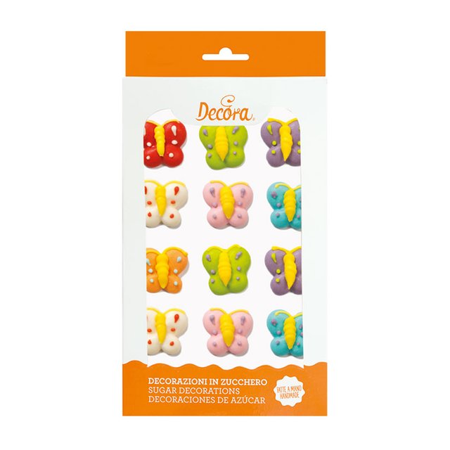 Obrázek produktu DECO DEKORACE CUKROVÁ - MOTÝLCI 12ks