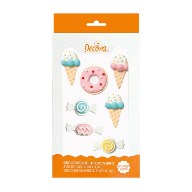 Obrázek produktu DECO DEKORACE CUKROVÁ - SLADKOSTI 7ks