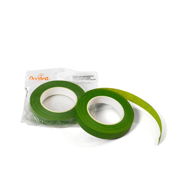 Obrázek produktu DECO STUHA na květiny 12 mm světle zelená 27m