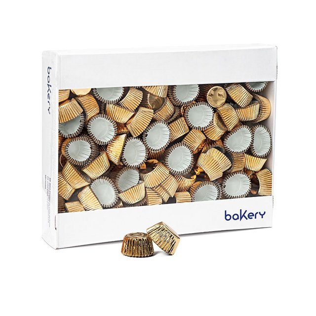 Obrázek produktu DECO KOŠÍČKY NA PRALINKY - ZLATÉ pr.32mm v.22mm 2500ks