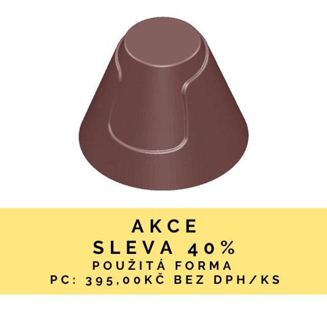 Obrázek produktu POUŽITÉ - CW FORMA NA PRALINKY - KUŽEL pr.2,9cm v.2,2cm 10,5g 21 ks - SLEVA 40%