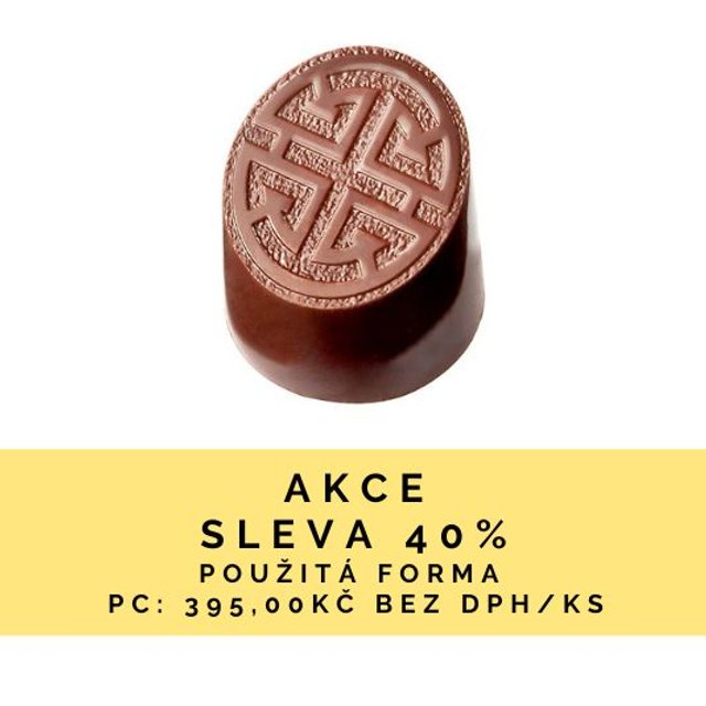 Obrázek produktu POUŽITÉ - CW FORMA NA PRALINKY - JADE pr.2,6cm v.2,5cm 12,5g 24ks - SLEVA 40%