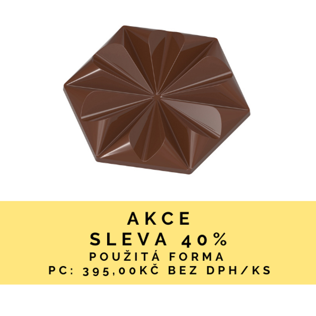 Obrázek produktu POUŽITÉ - CW FORMA NA PRALINKY - RUBY 10,3x8,9cm v.1,35cm 56g 2ks - AKCE 40%