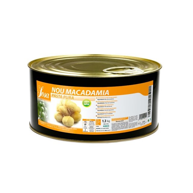Obrázek produktu SOSA Pasta MAKADAMOVÉ OŘECHY bez cukru 1kg