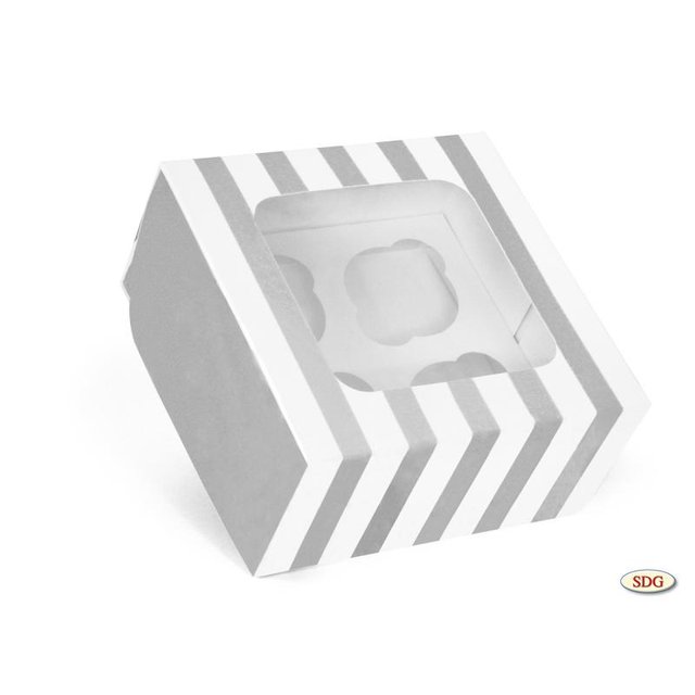 Obrázek produktu SDG KRABICE papírová 17,5x17,5x8,5cm 180ks (VYLISTOVÁNO)