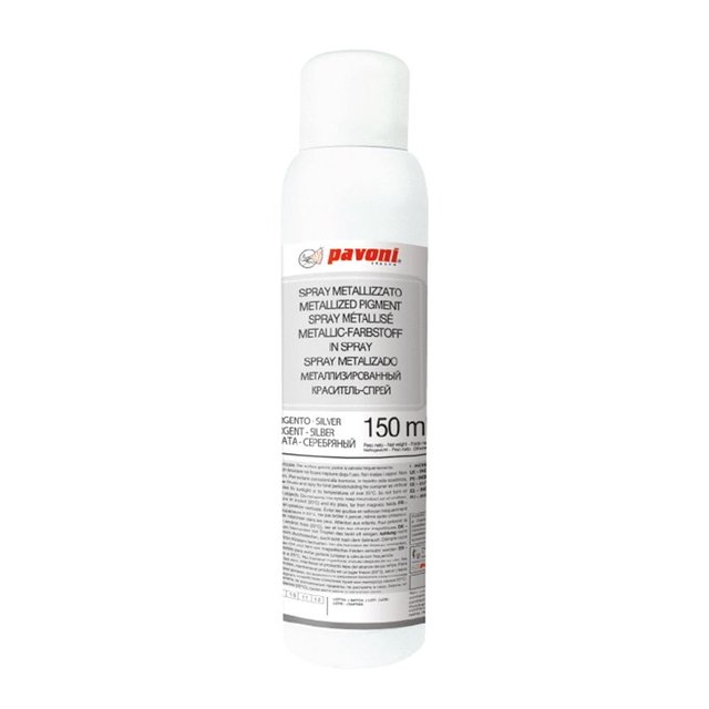 Obrázek produktu PAV SPREJ stříbrný (silver) metalický 150ml bez AZO (doprodej)