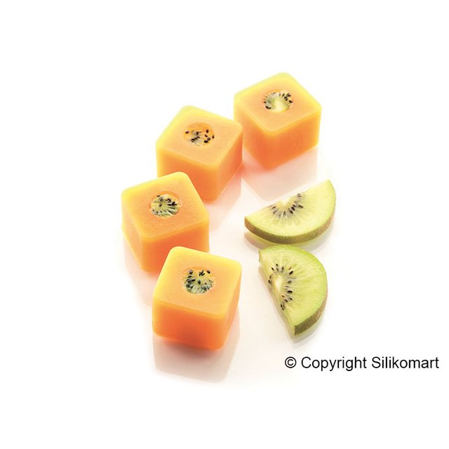 Obrázek produktu POUŽITÉ - SIL FORMA SILIKON bílá- SUSHI MAKI (SF175), 3,5x3,5x2,5cm - SLEVA 20%