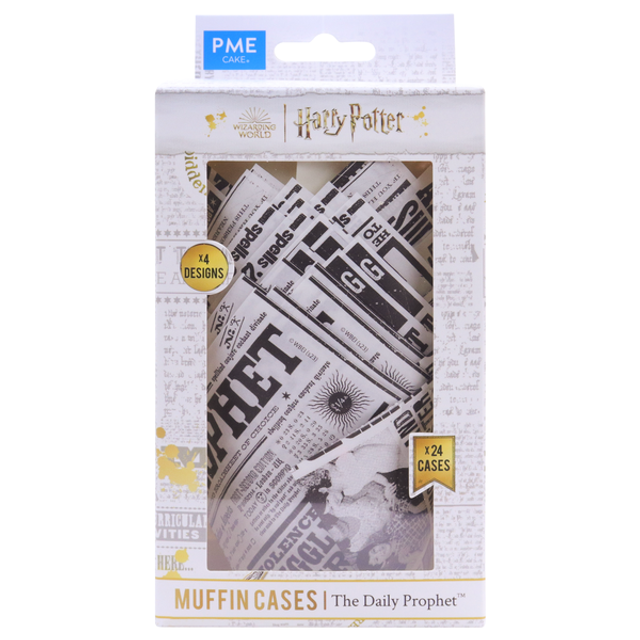 Obrázek produktu PME Košíčky na cupcake Harry Potter "The Daily Prophet" 90x50mm 24ks