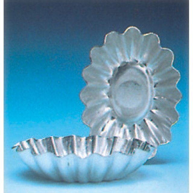 Obrázek produktu MF Formička plechová Petit Fours ovál  vlnka 47mm 25ks