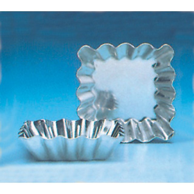 Obrázek produktu MF Formička plechová čtverec vlnka 4x4x1cm 25ks