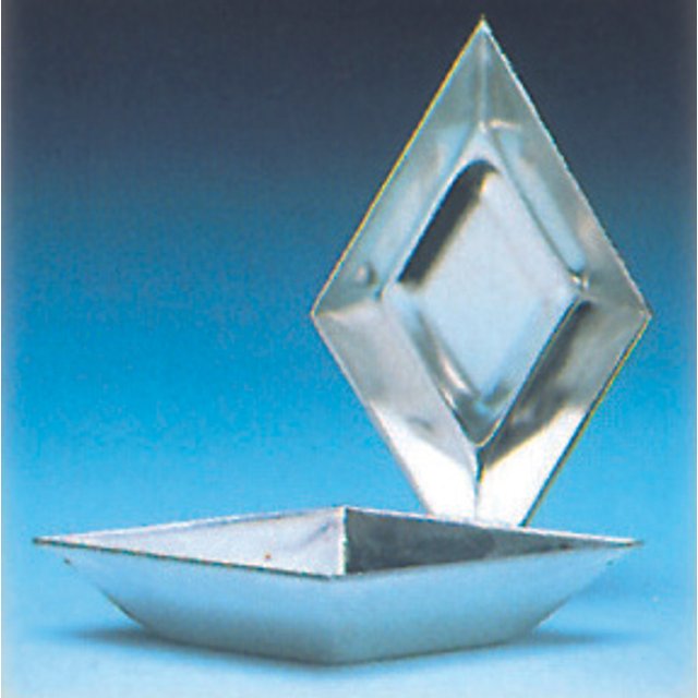 Obrázek produktu MF Formička plechová Petit Fours kosočtverec 6x3,5x1cm 25ks