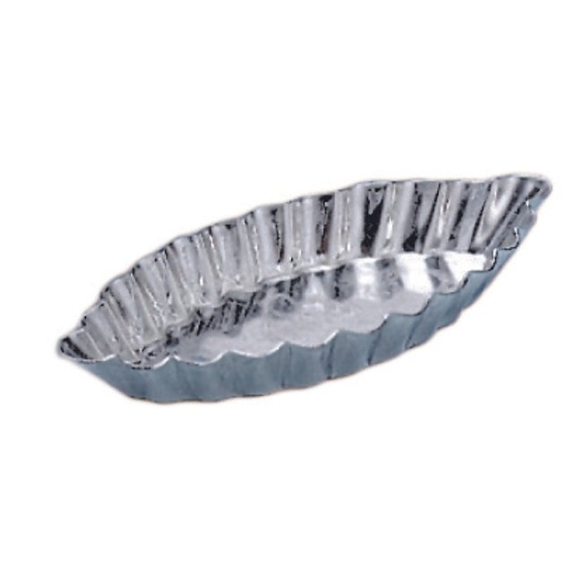 Obrázek produktu MF Formička plechová lodička vlnka 12x1,3cm 12ks