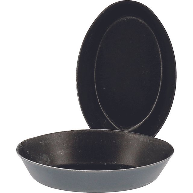 Obrázek produktu MF Formička nepřilnavá ovál pr.5,1cm 25ks černá