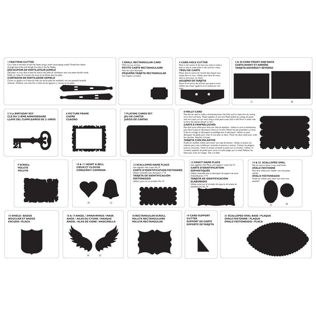 Obrázek produktu PME Vykrajovátka na cedulky SE SLEVOU 50%