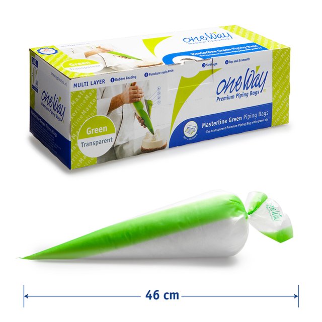 Obrázek produktu OW sáček jednorázový zelený 46x26cm 100ks vel. M