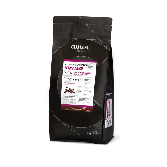 Obrázek produktu MC ČOKOLÁDA KAYAMBE HOŘKÁ 72% 3 kg