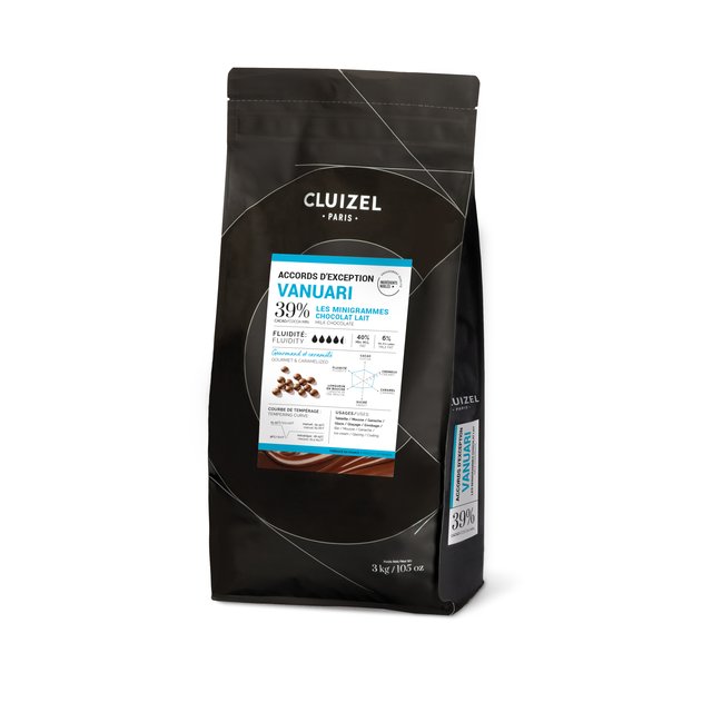 Obrázek produktu MC ČOKOLÁDA VANUARI MLÉČNÁ 39% 3 kg