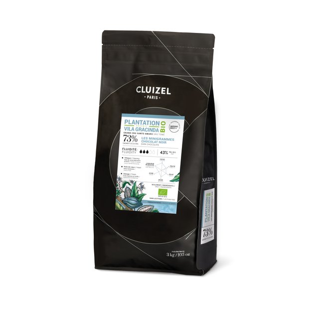 Obrázek produktu MC ČOKOLÁDA VILA GRACINDA BIO HOŘKÁ 73% 3kg