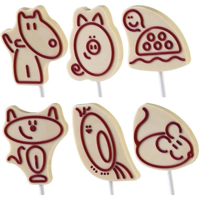 Obrázek produktu MA FORMA NA ČOKOLÁDU PLAST - ZVÍŘÁTKA SE SLEVOU 50%