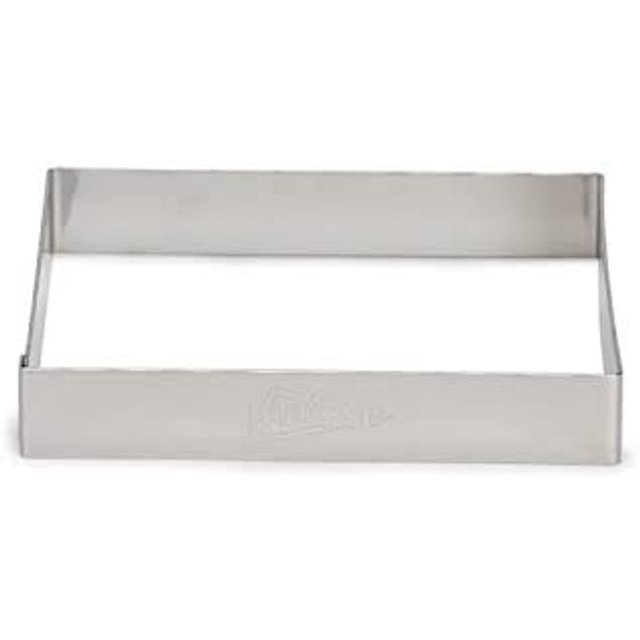 Obrázek produktu PATISSE Ráfek čtverec nerez, 120x120x20